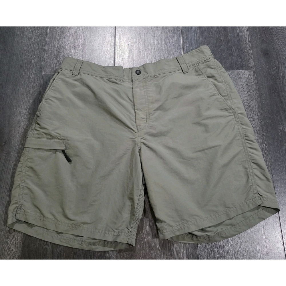 Filson Elwha Hiking Shorts Men L Gray Performance Hybrid Fishing Swim Quick Dry